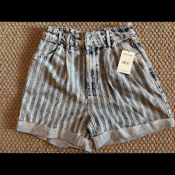 NWT Free People High-Waisted Shorts 28 - Picture 5 of 14